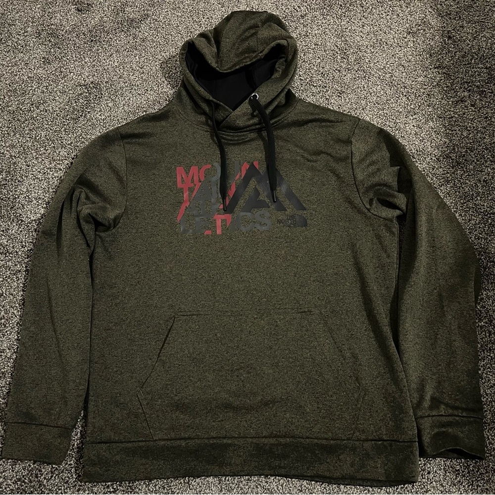 The North Face - Men’s Olive Green Hoodie - Size Large